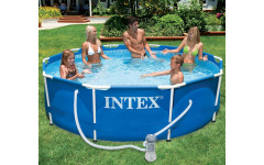 Бассейн каркасный + фильтр-насос 305х76см Intex 28202 Бассейн каркасный + фильтр-насос 305х76см Intex 28202
