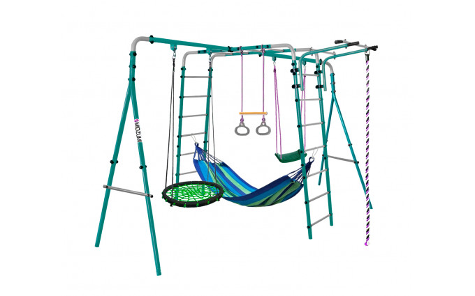 Спортивно-игровой комплекс Midzumi Tenshi Umi Large L, зеленый, синий Спортивно-игровой комплекс Midzumi Tenshi Umi Large L, зеленый, синий