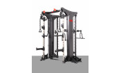 Мультикомплекс на базе машины Смита с кроссовером с двумя весовыми стеками по 90,5 кг REBEL RDT803-90 Мультикомплекс на базе машины Смита с кроссовером с двумя весовыми стеками по 90,5 кг REBEL RDT803-90