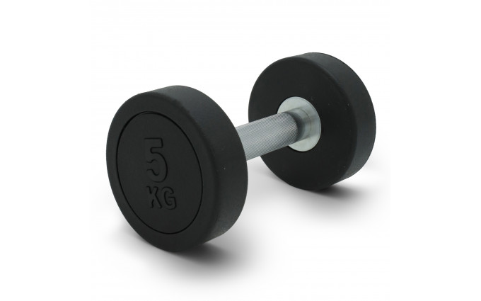 Гантель UNIX Fit PRO круглая обрезиненная 5 кг Гантель UNIX Fit PRO круглая обрезиненная 5 кг